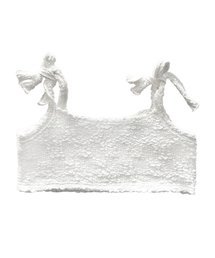 HOLY NUMBER 7（ホーリーナンバーセブン）の「レースレイヤードビスチェ_ホワイト（Tシャツ/カットソー）」