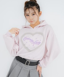 ANAP GiRL（アナップガール）の「オーバークロップドラメスウェットパーカー【別売りセットアップ（その他トップス）」