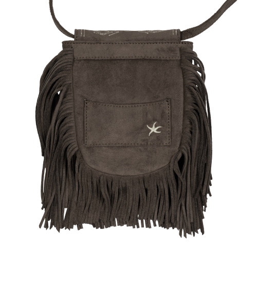 THECOLDESTMOMENT（ザコールデストモーメント）の「TCM fringe mini bag (brown)（メッセンジャーバッグ・レディース・その他・ONE SIZE）」の5枚目の写真