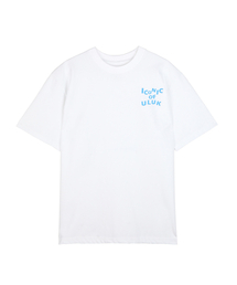 ULUK（ユルク）の「アイコニックミックスオーバー半袖Tシャツ_ホワイト（Tシャツ/カットソー）」