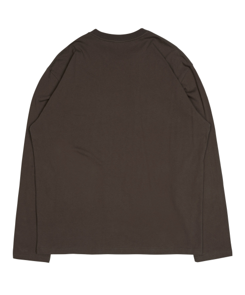 THECOLDESTMOMENT(ザコールデストモーメント)の「TCM eternal long sleeve (brown)(Tシャツ/カットソー・レディース・その他・M/L)」の3枚目の写真