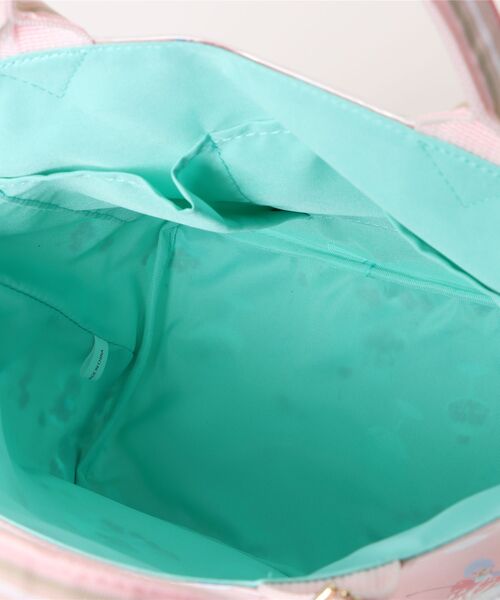 fafa（フェフェ）の「PELIA | スパンコール入りトートバッグ（トートバッグ・キッズ・コーラルピンク・FREE）」の4枚目の写真