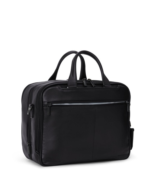 TUMI（トゥミ）の「TUMI ALPHA（アルファ） ミディアム・15インチ・エクスパンダブル・ブリーフケース（A4/PC15インチまで対応）（ビジネスバッグ・メンズ・ブラック・FREE）」の4枚目の写真
