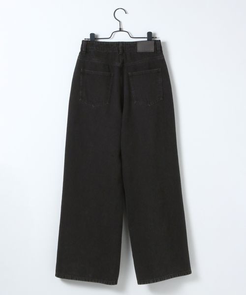 JEANASIS（ジーナシス）の「スタンダードワイドデニム/647643（デニムパンツ・レディース・ライトブルー/ピンク/ブルー/ブラック・MEDIUM/SMALL）」の12枚目の写真