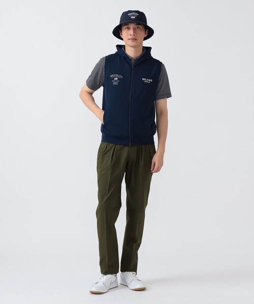 BEAMS GOLF(ビームスゴルフ)の「PURPLE LABEL / プライムフレックス タスラン 2タック ツイルストレッチパンツ(撥水)(その他パンツ・メンズ・ネイビー/ベージュ/オリーブ・50/46/44/48)」の10枚目の写真