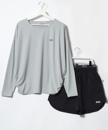 DISCUS ATHLETIC（ディスカス　アスレチック）の「DISCUS ATHLETIC(ディスカスアスレチック)水陸両用ラッシュガードセットアップ Tシャツ&ショートパンツ UVカット 接触冷感 上下セット（ラッシュガード）」
