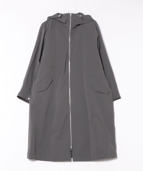 HELIOPOLE（エリオポール）の「the FIELD COAT（ミリタリージャケット・レディース・チャコールグレー/ライトグレー・38/36）」の2枚目の写真