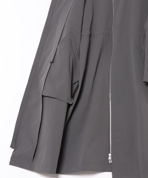 HELIOPOLE（エリオポール）の「the FIELD COAT（ミリタリージャケット・レディース・チャコールグレー/ライトグレー・38/36）」の4枚目の写真