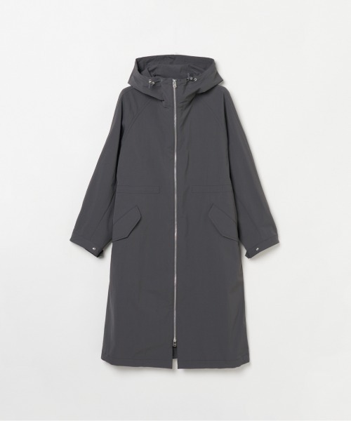 HELIOPOLE（エリオポール）の「the FIELD COAT（ミリタリージャケット・レディース・チャコールグレー/ライトグレー・38/36）」の2枚目の写真