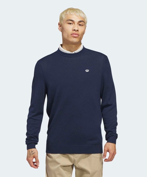 adidas(アディダス)の「オリジナルス カシミヤ ブレンド セーター【adidas Golf/アディダスゴルフ】(ニット/セーター・メンズ・イエロー/ピンク/ブルー・XX-LARGE/X-LARGE/LARGE/MEDIUM/SMALL/3XL)」の13枚目の写真