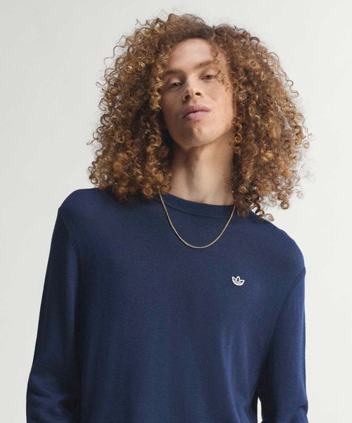 adidas(アディダス)の「オリジナルス カシミヤ ブレンド セーター【adidas Golf/アディダスゴルフ】(ニット/セーター・メンズ・イエロー/ピンク/ブルー・XX-LARGE/X-LARGE/LARGE/MEDIUM/SMALL/3XL)」の4枚目の写真