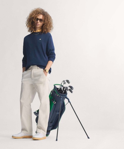 adidas(アディダス)の「オリジナルス カシミヤ ブレンド セーター【adidas Golf/アディダスゴルフ】(ニット/セーター・メンズ・イエロー/ピンク/ブルー・XX-LARGE/X-LARGE/LARGE/MEDIUM/SMALL/3XL)」の6枚目の写真