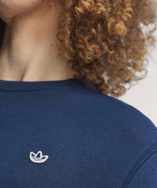 adidas(アディダス)の「オリジナルス カシミヤ ブレンド セーター【adidas Golf/アディダスゴルフ】(ニット/セーター・メンズ・イエロー/ピンク/ブルー・XX-LARGE/X-LARGE/LARGE/MEDIUM/SMALL/3XL)」の11枚目の写真