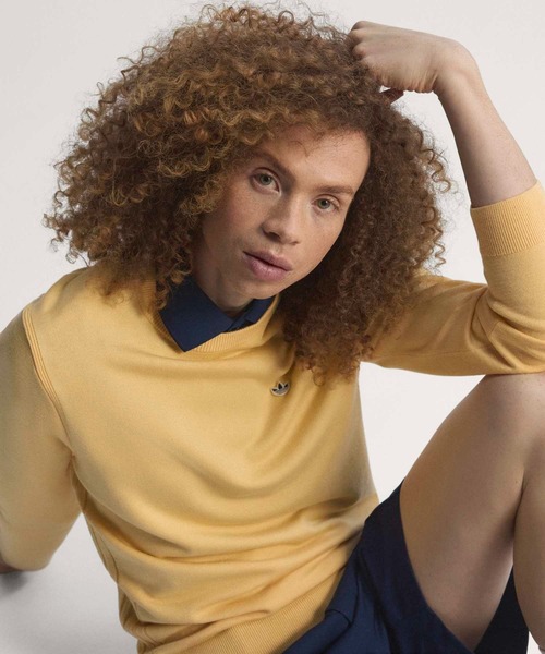 adidas(アディダス)の「オリジナルス カシミヤ ブレンド セーター【adidas Golf/アディダスゴルフ】(ニット/セーター・メンズ・イエロー/ピンク/ブルー・XX-LARGE/X-LARGE/LARGE/MEDIUM/SMALL/3XL)」の20枚目の写真