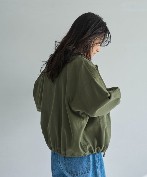 セール】ミリタリーブルゾン（ミリタリージャケット）｜meilmada