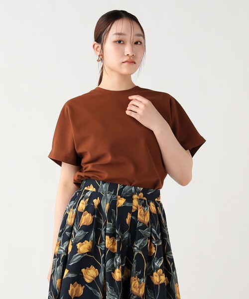 BEAMS HEART(ビームスハート)の「【7/2値下げ】バックラッフル プルオーバー(Tシャツ/カットソー・レディース・オフホワイト/ブラウン/ブラック・FREE)」の11枚目の写真