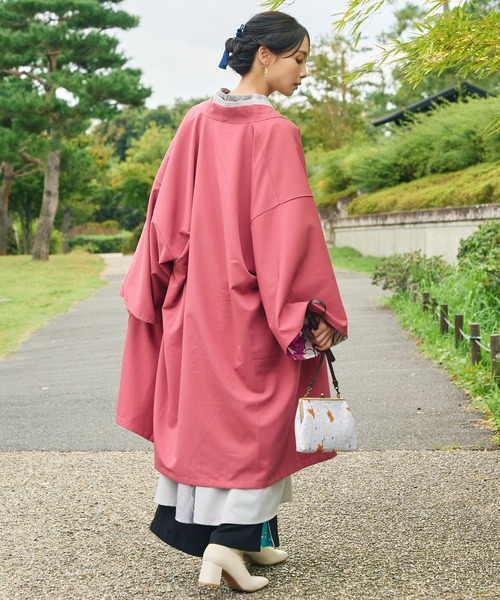 倭物やカヤ（ワモノヤカヤ）の「【倭物やカヤ】花の衣リバーシブル羽織（カーディガン/ボレロ・レディース・その他1/その他2/その他3・FREE）」の10枚目の写真