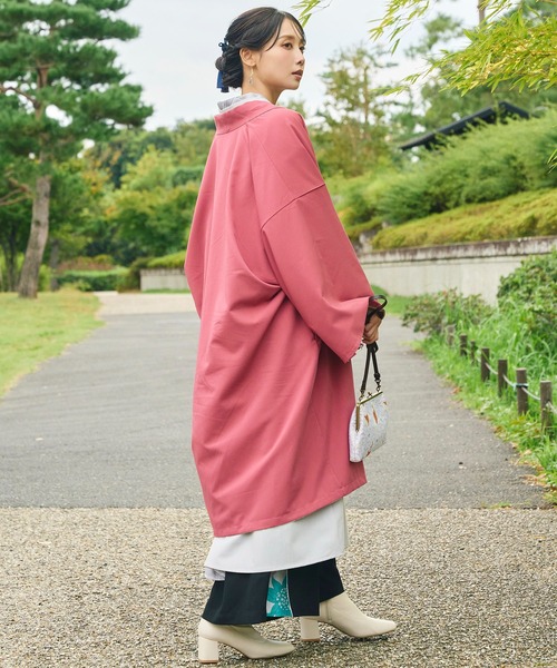 倭物やカヤ（ワモノヤカヤ）の「【倭物やカヤ】花の衣リバーシブル羽織（カーディガン/ボレロ・レディース・その他1/その他2/その他3・FREE）」の11枚目の写真