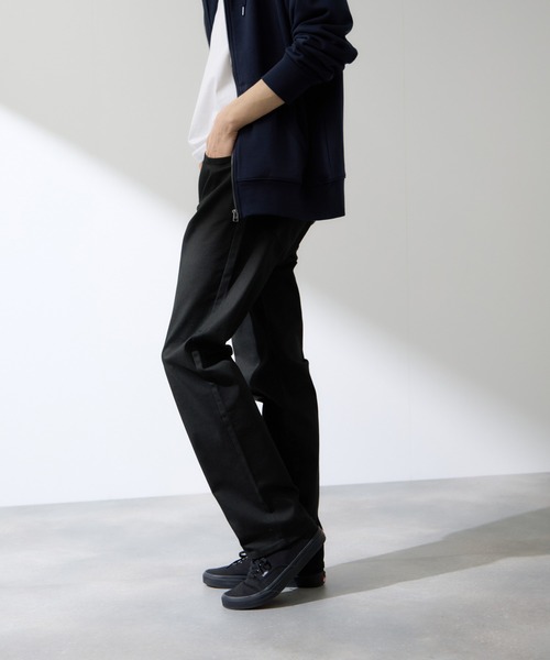 Mac-House（マックハウス）の「REALSTANDARD マイカラーズ ストレートパンツ（その他パンツ・メンズ・ダークグレー/ベージュ/ブラック/カーキ・S/M/L/XL）」の15枚目の写真