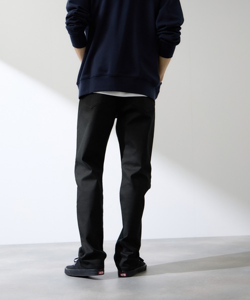 Mac-House（マックハウス）の「REALSTANDARD マイカラーズ ストレートパンツ（その他パンツ・メンズ・ダークグレー/ベージュ/ブラック/カーキ・S/M/L/XL）」の16枚目の写真