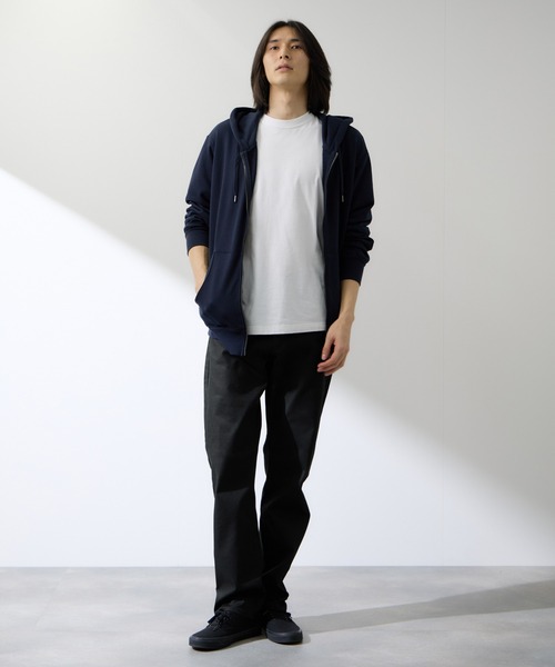 Mac-House（マックハウス）の「REALSTANDARD マイカラーズ ストレートパンツ（その他パンツ・メンズ・ダークグレー/ベージュ/ブラック/カーキ・S/M/L/XL）」の17枚目の写真