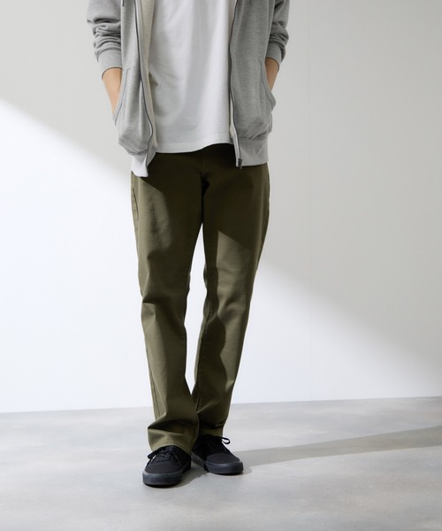 Mac-House（マックハウス）の「REALSTANDARD マイカラーズ ストレートパンツ（その他パンツ・メンズ・ダークグレー/ベージュ/ブラック/カーキ・S/M/L/XL）」の19枚目の写真