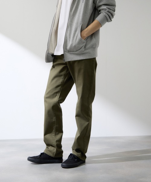 Mac-House（マックハウス）の「REALSTANDARD マイカラーズ ストレートパンツ（その他パンツ・メンズ・ダークグレー/ベージュ/ブラック/カーキ・S/M/L/XL）」の20枚目の写真