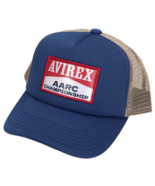 MAISON mou（メゾンムー）の「【AVIREX/アヴィレックス】AARC WAPPEN URETHAN MESH CAP メッシュキャップ（キャップ・レディース・ブラック/ホワイト/レッド/ブラウン・FREE）」の10枚目の写真