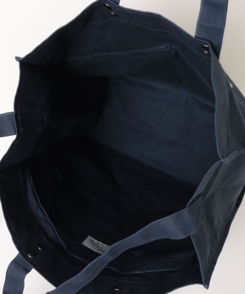 GEORGE'S（ジョージズ）の「ペーパースクエアBAG（トートバッグ・メンズ・ネイビー/ベージュ・FREE）」の18枚目の写真