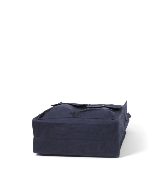 GEORGE'S（ジョージズ）の「ペーパースクエアBAG（トートバッグ・メンズ・ネイビー/ベージュ・FREE）」の5枚目の写真