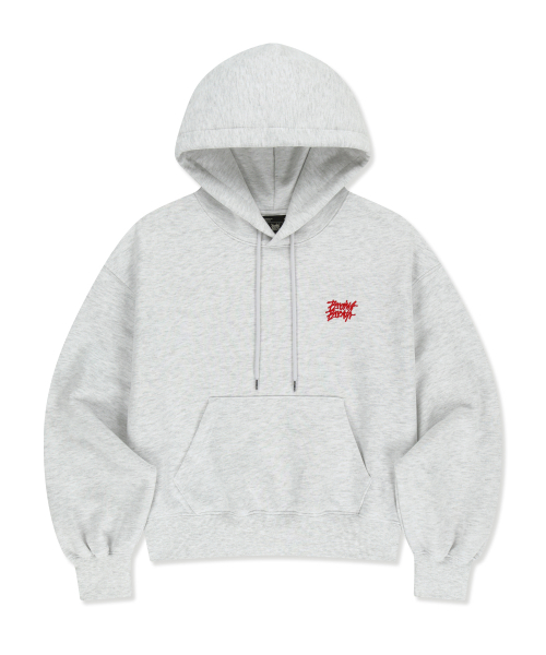 BROWNBREATH（ブラウンブレス）の「W CRUSH TAG KITTY HOODIE - ASH（パーカー・レディース・その他・SMALL/MEDIUM）」の2枚目の写真