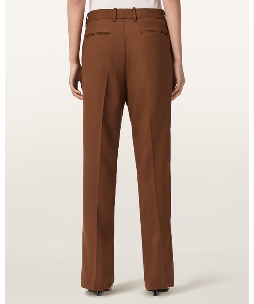 ALLSAINTS(オールセインツ)の「BECK STRAIGHT LEG TROUSERS | BECK ストレート レッグ トラウザー(スラックス・レディース・ブラウン系その他・6/8/10/4)」の5枚目の写真
