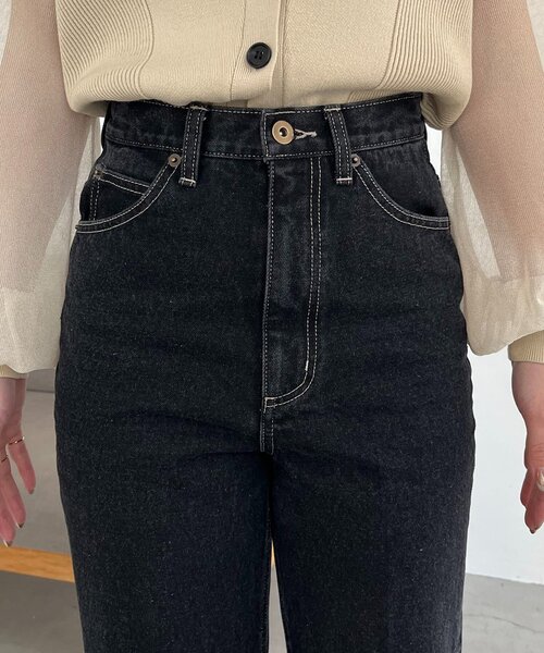 低身長サイズあり】セミフレアデニム（デニムパンツ）｜CAPRICIEUX LE