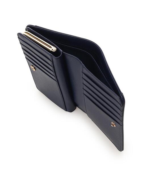 Samantha Thavasa（サマンサタバサ）の「フラワーモチーフ 口金折財布（財布・レディース・ネイビー/ピンクベージュ・FREE）」の11枚目の写真