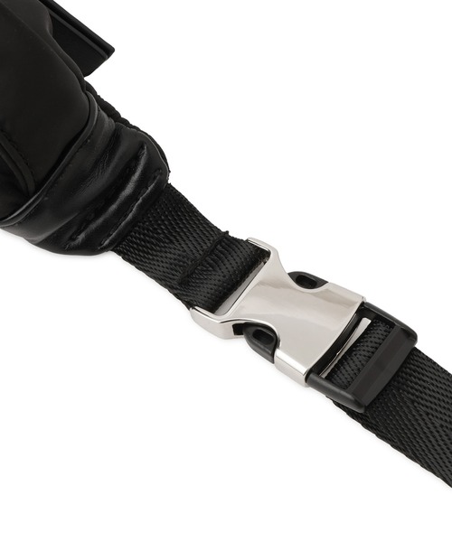 ADAM ET ROPE'（アダムエロペ）の「ミニボディーバッグ/撥水（ボディバッグ/ウエストポーチ・レディース・ブラック・FREE）」の11枚目の写真