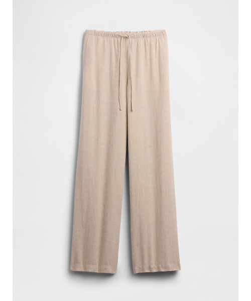 GAP(ギャップ)の「リラックスフィット リネンブレンド ワイドパンツ(その他パンツ・レディース・ベージュ/ナチュラル/ピンク/ブラック・XS/S/L/M/XXS)」の22枚目の写真