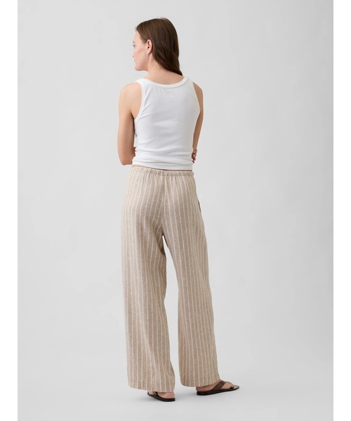 GAP(ギャップ)の「リラックスフィット リネンブレンド ワイドパンツ(その他パンツ・レディース・ベージュ/ナチュラル/ピンク/ブラック・XS/S/L/M/XXS)」の20枚目の写真
