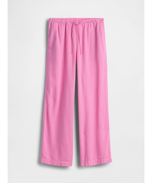 GAP(ギャップ)の「リラックスフィット リネンブレンド ワイドパンツ(その他パンツ・レディース・ベージュ/ナチュラル/ピンク/ブラック・XS/S/L/M/XXS)」の17枚目の写真