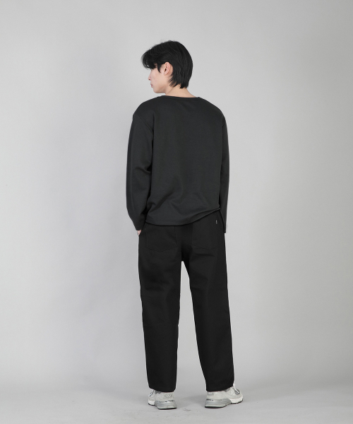 SAINTCREW(セントクルー)の「無地Vネック長袖TシャツRVL-877ブラック(Tシャツ/カットソー・メンズ・その他・LARGE/MEDIUM/SMALL/XX-LARGE/X-LARGE/XXX-LARGE/XXXX-LARGE)」の9枚目の写真