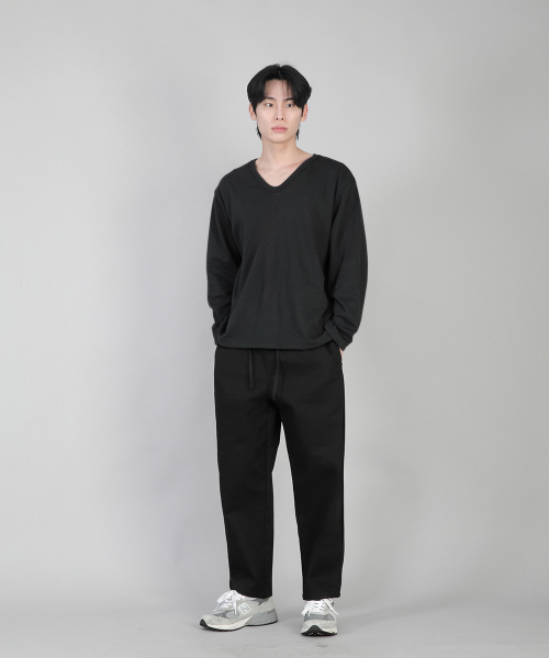 SAINTCREW(セントクルー)の「無地Vネック長袖TシャツRVL-877ブラック(Tシャツ/カットソー・メンズ・その他・LARGE/MEDIUM/SMALL/XX-LARGE/X-LARGE/XXX-LARGE/XXXX-LARGE)」の11枚目の写真