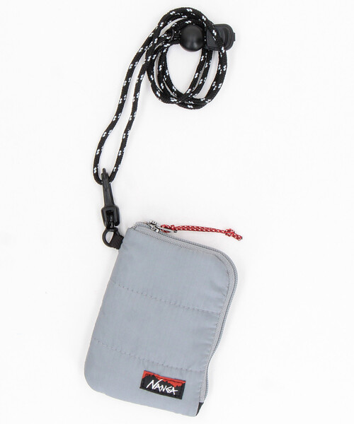 NANGA（ナンガ）の「NANGA/ナンガ COIN CASE コインケース（コインケース・メンズ・ブラック/キャメル/グレー/サックスブルー・ONE SIZE）」の2枚目の写真