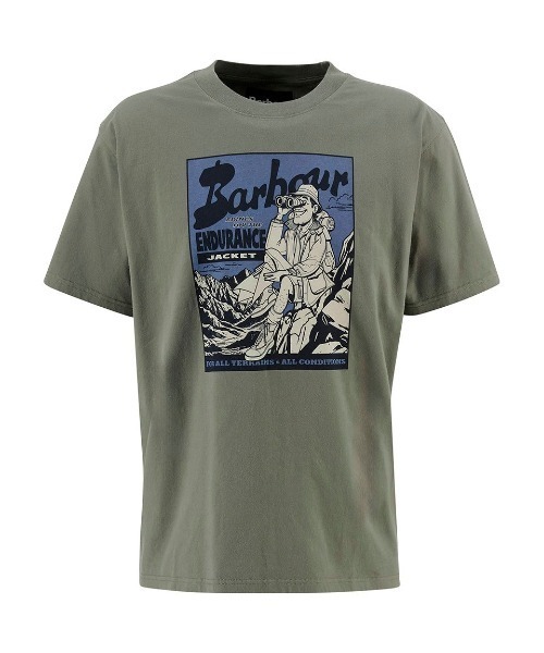 Barbour(バブアー)の「Conditions オーバーサイズ グラフィック Tシャツ(Tシャツ/カットソー・メンズ・ネイビー/グリーン・X-SMALL/SMALL/MEDIUM)」の11枚目の写真