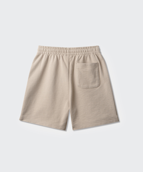 MUSINSA STANDARD KIDS（ムシンサスタンダードキッズ）の「ベーシックスウェットショーツ [ダスティベージュ]（その他パンツ・レディース・その他・110/120/130/140/150/160）」の6枚目の写真
