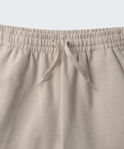 MUSINSA STANDARD KIDS（ムシンサスタンダードキッズ）の「ベーシックスウェットショーツ [ダスティベージュ]（その他パンツ・レディース・その他・110/120/130/140/150/160）」の5枚目の写真