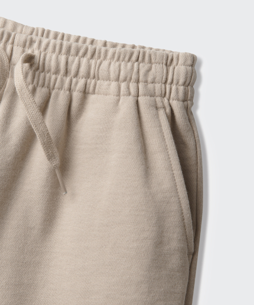 MUSINSA STANDARD KIDS（ムシンサスタンダードキッズ）の「ベーシックスウェットショーツ [ダスティベージュ]（その他パンツ・レディース・その他・110/120/130/140/150/160）」の3枚目の写真