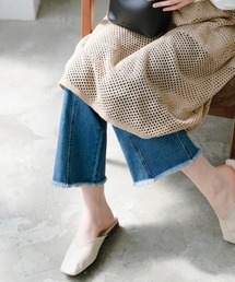 merrylatte | Vカットスクエアトゥミュール【IROHANI】(サンダル)