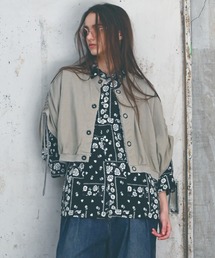 H.A.K（ハク）の「ギザコットン25／40ソフト天竺ドロストベスト（ベスト）」