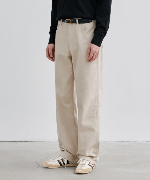 BRANDED（ブランデッド）の「1788 LIGHT BEIGE JEANS [WIDE STRAIGHT]（デニムパンツ・メンズ・その他・28/30/32/34）」の3枚目の写真