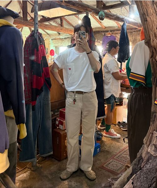 BRANDED（ブランデッド）の「1788 LIGHT BEIGE JEANS [WIDE STRAIGHT]（デニムパンツ・メンズ・その他・28/30/32/34）」の19枚目の写真