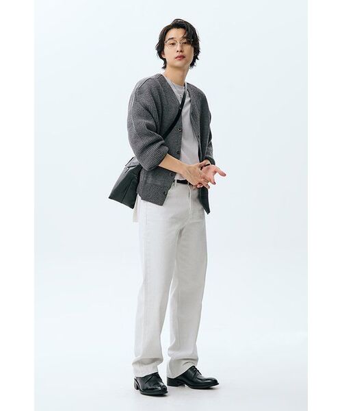 BRANDED（ブランデッド）の「1788 LIGHT BEIGE JEANS [WIDE STRAIGHT]（デニムパンツ・メンズ・その他・28/30/32/34）」の16枚目の写真